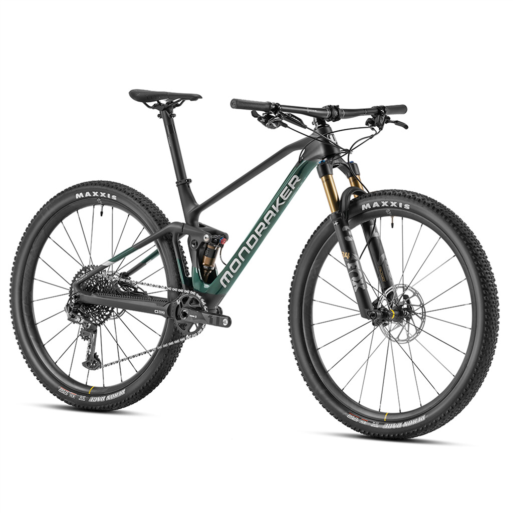 Mondraker - F-PODIUM CARBON R - carbon / green / silver