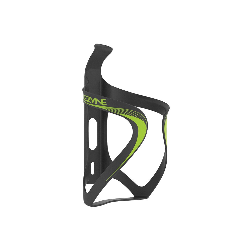 Lezyne - Carbon Team Cage - carbon/green