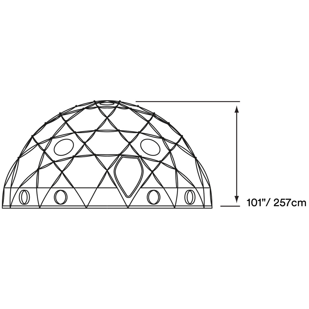 Mountain Hardwear - Space Station™ Dome Tent - alpine red 675