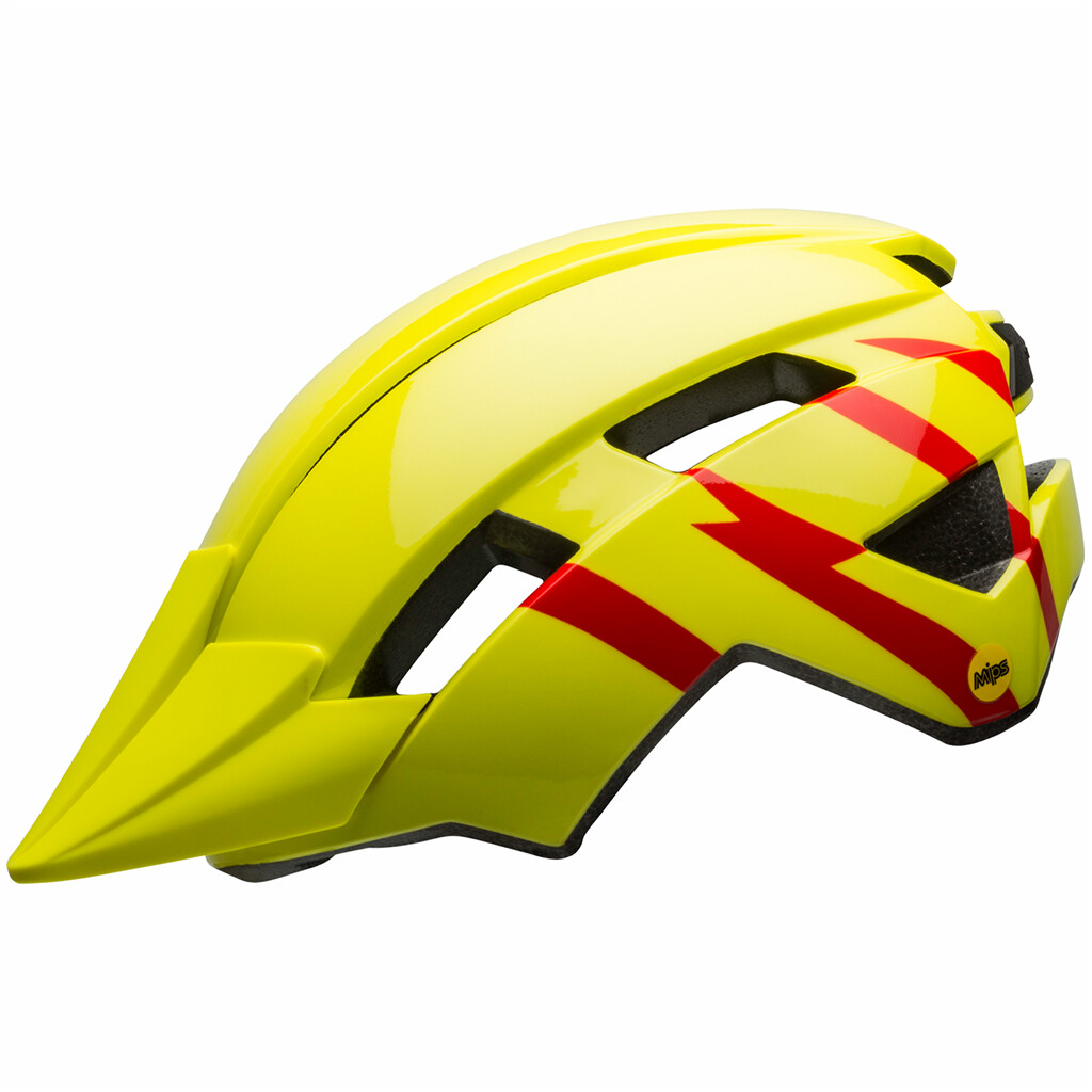 Bell - Sidetrack II YC MIPS Helmet - gloss hi-viz/red