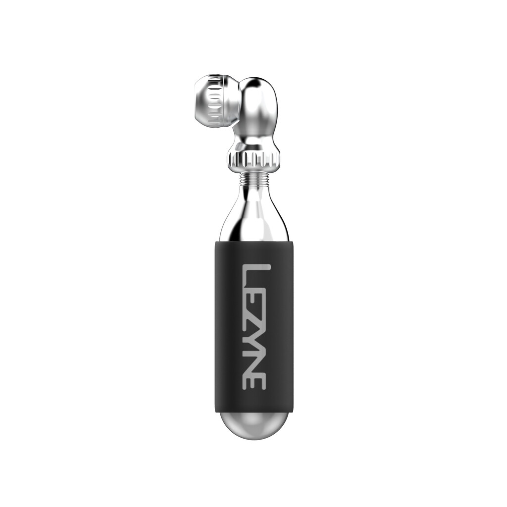 Lezyne - Twin Speed Drive CO2 With 16G Cartridge - silver gloss