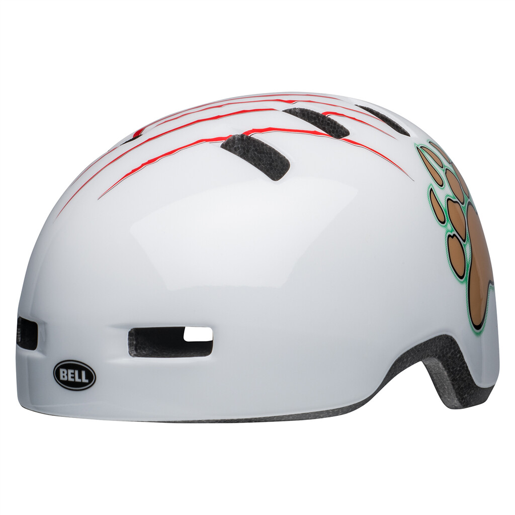 Bell - Lil Ripper Helmet - gloss white grizzly