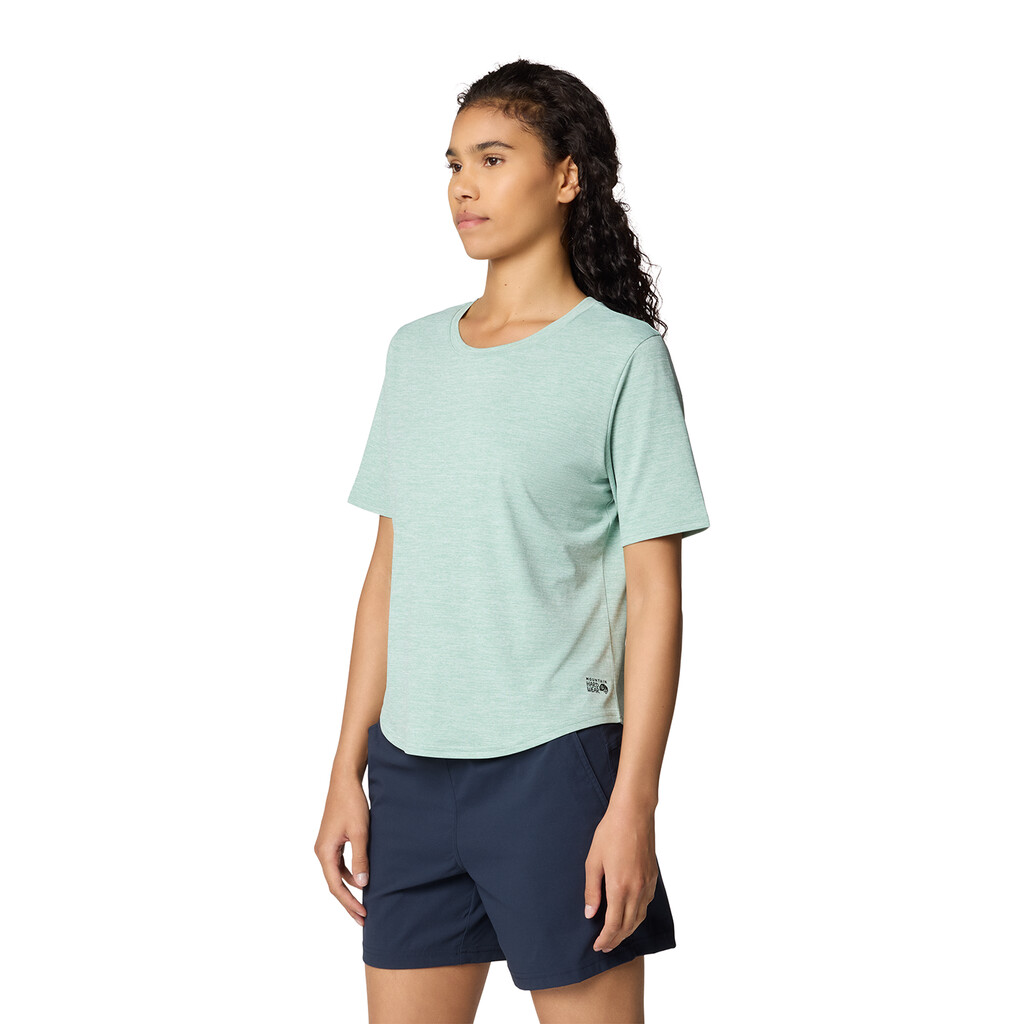 Mountain Hardwear - W Sunblocker™ Short Sleeve - mineral spring heather 335