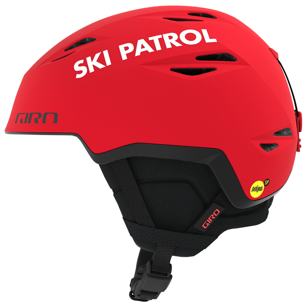 Giro Snow - Grid Spherical MIPS Helmet - matte bright red patrol