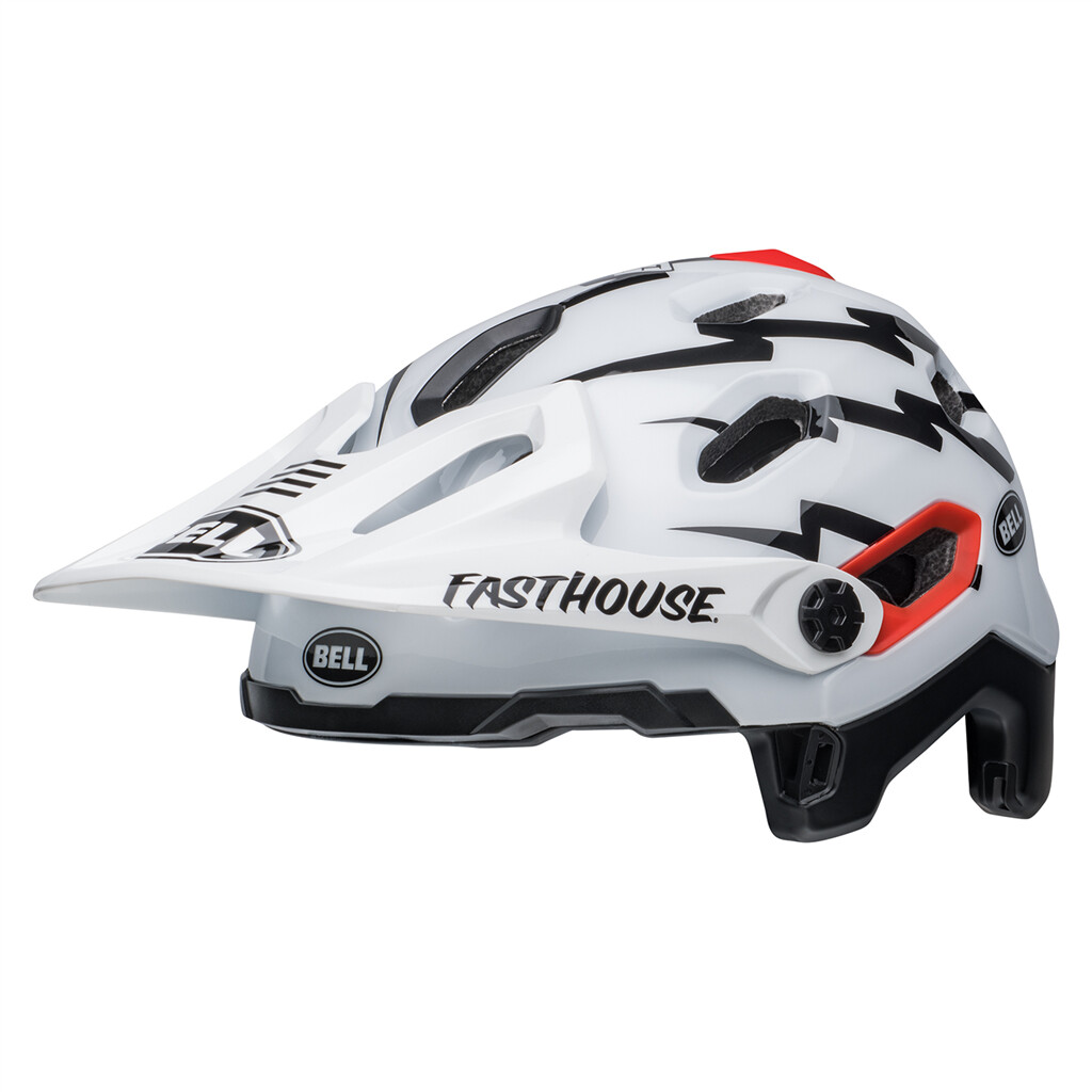 Bell - Super DH Spherical MIPS Helmet - m/g white/black fasthouse