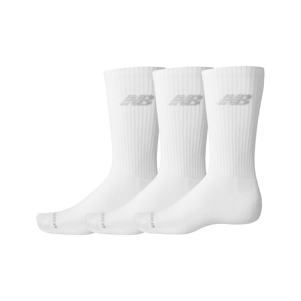 New Balance - Performance Basic Crew 3 Pack - white