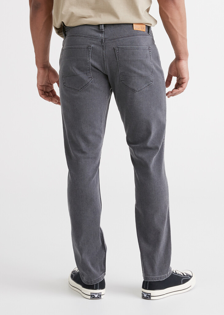 DU/ER - Performance Denim Relaxed Taper - Aged Grey - aged grey