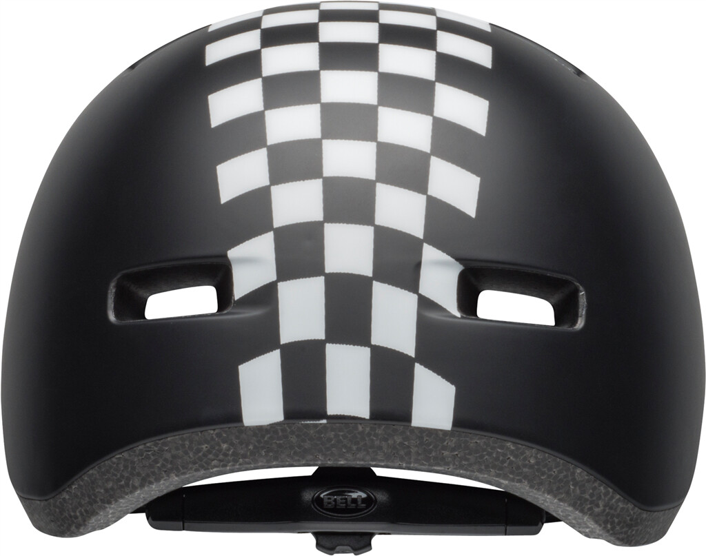 Bell - Lil Ripper Helmet - matte black/white checkers