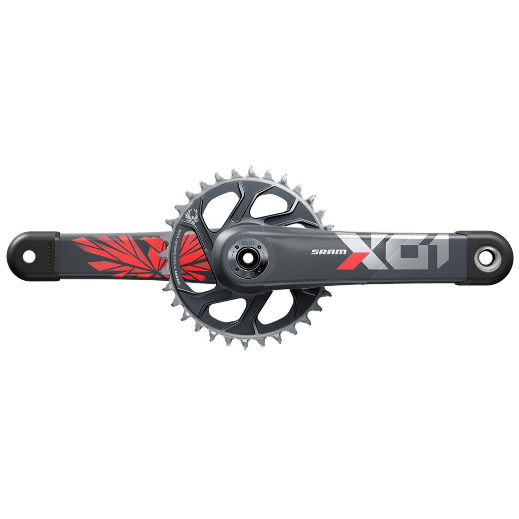 Sram - Crankset X01 Eagle Boost DUB - red