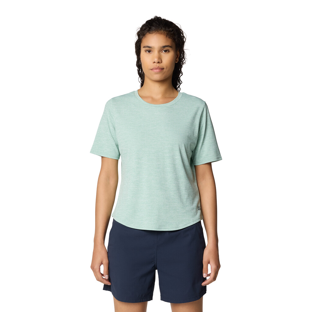 Mountain Hardwear - W Sunblocker™ Short Sleeve - mineral spring heather 335