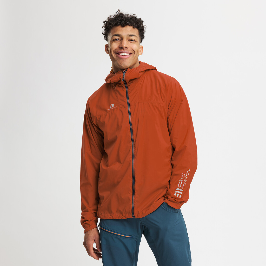 Elevenate - M La Bise Jacket  - rooibos