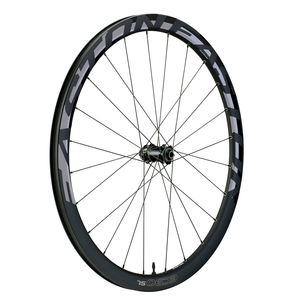 Easton - EC90 SL 38 Road CLN Disc Wheel - matte carbon/high gloss - 700C/'12X100