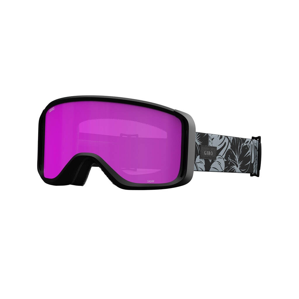Giro Eyewear - Sagen W Goggle - black/grey botanical lx;amber pink S2;+S0