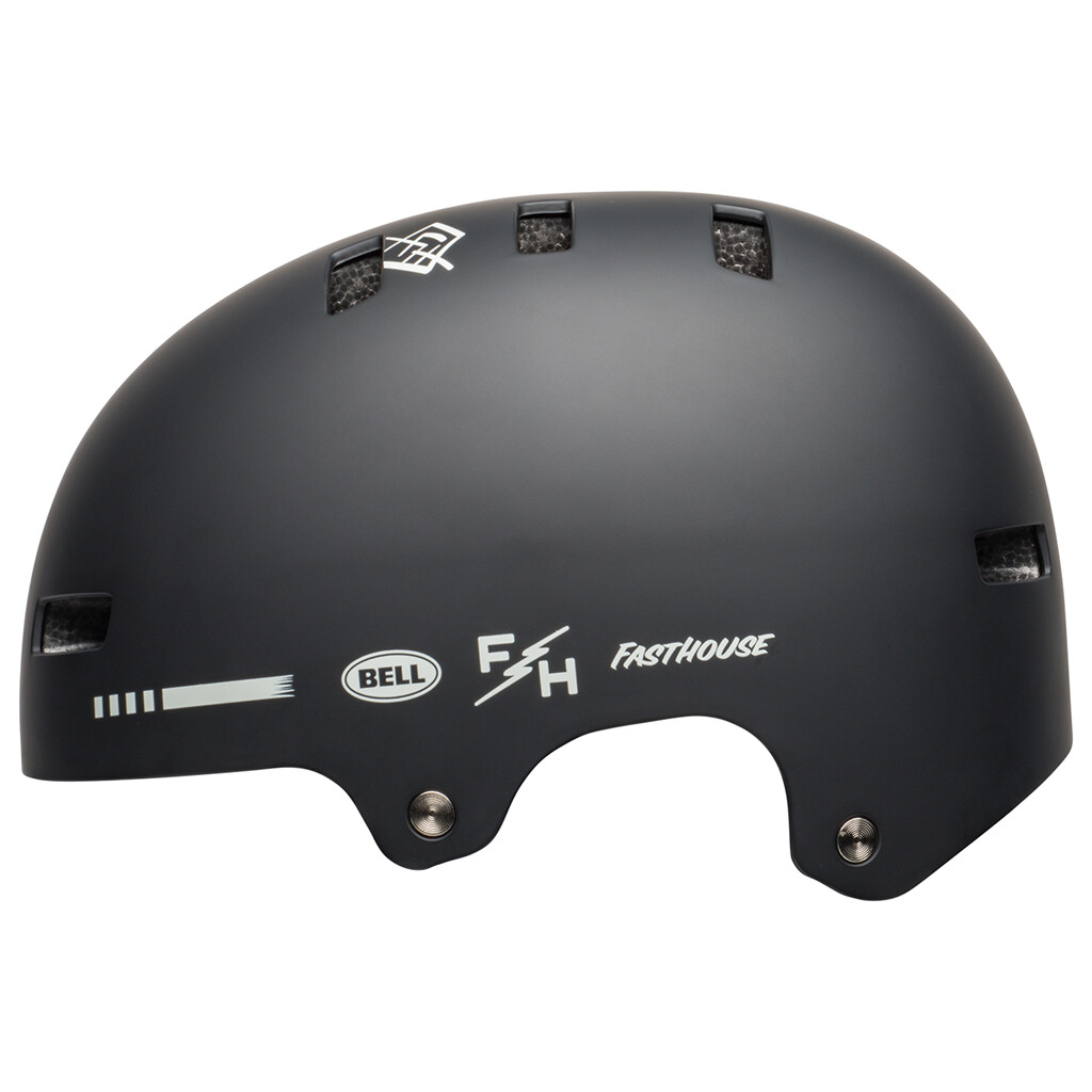 Bell - Local Helmet - matte black/white fasthouse