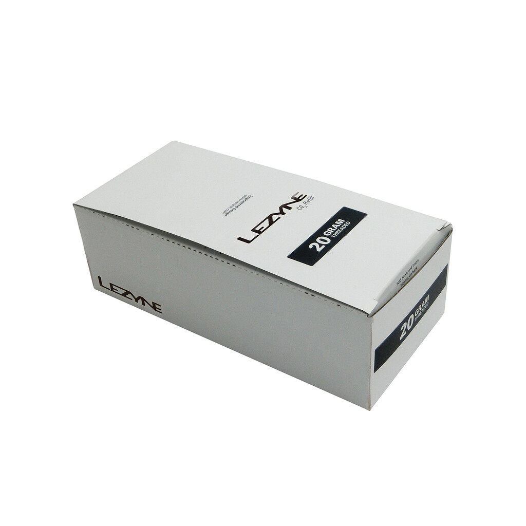 Lezyne - 20G CO2 Countertop Box - silver