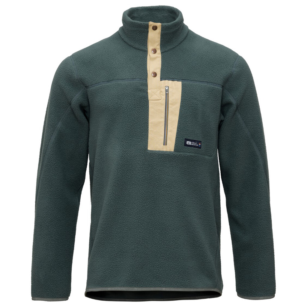 Elevenate - M Canyon Pile Fleece  - Balsam Green