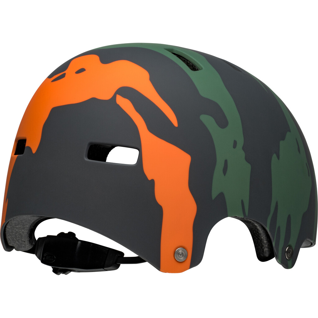 Bell - Span Helmet - matte green/orange ravine