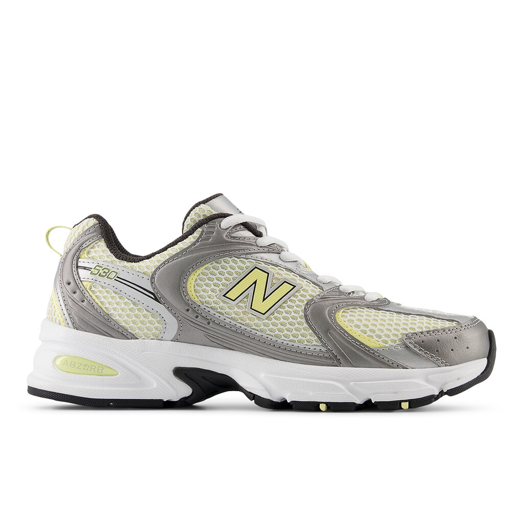 New Balance - U530ADG  - silver metallic/yellow