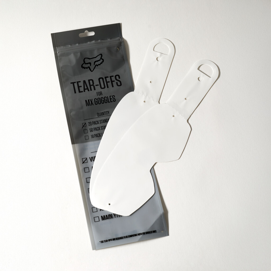 Fox Racing - Vue Standard Roll Off Tear Off - clear