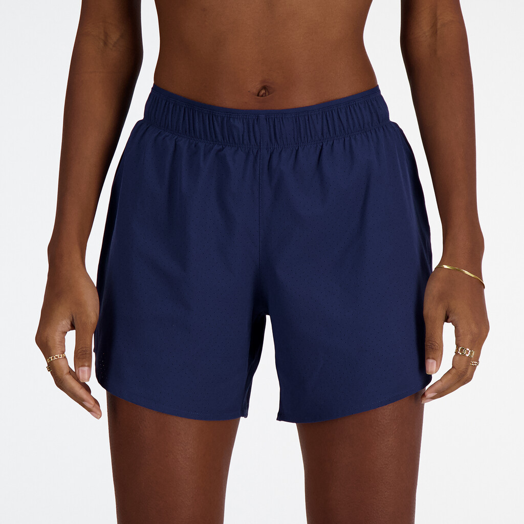 New Balance - W RC Seamless Short 5 Inch - nb navy