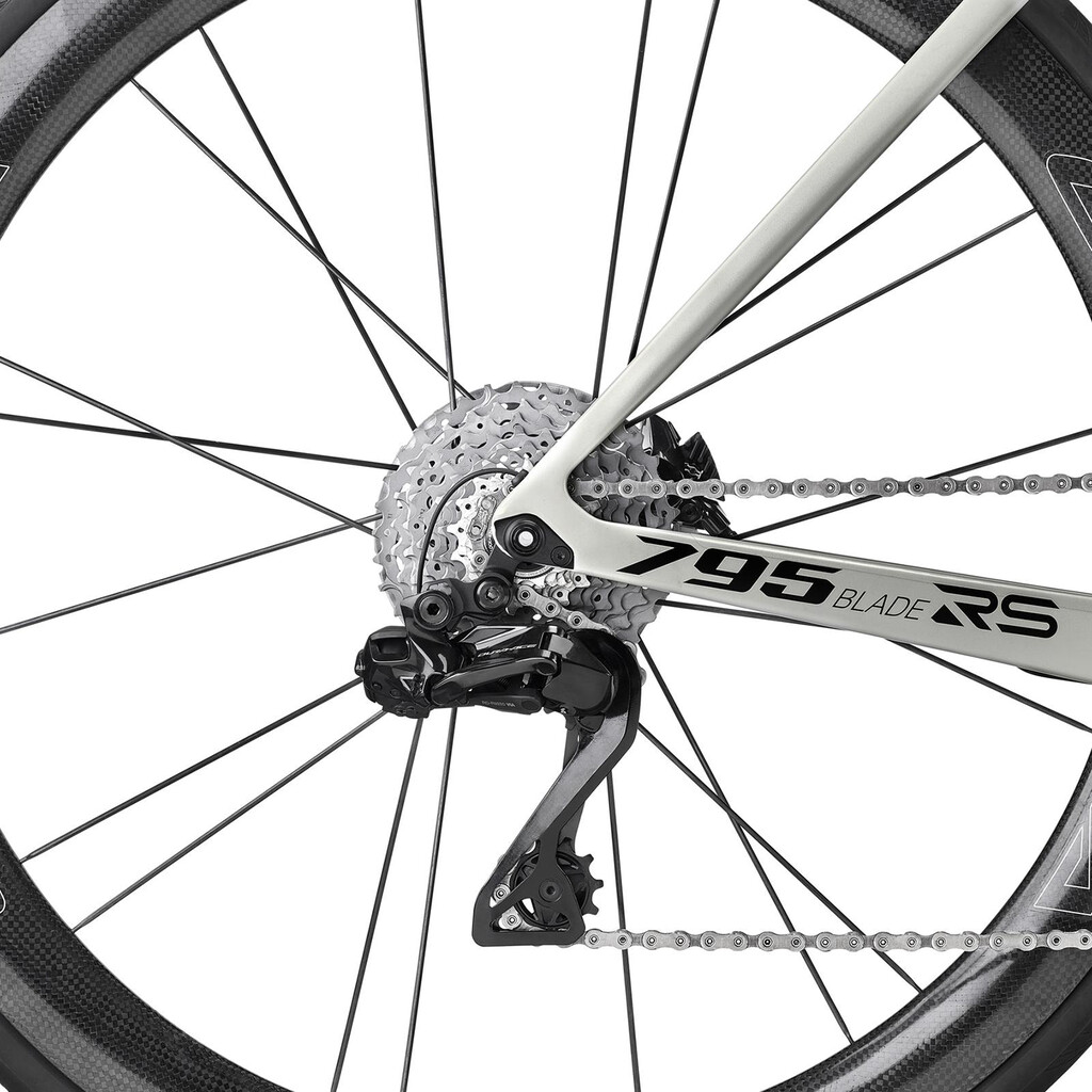 Look - Bike 795 Blade RS DURA ACE DI2 2X12 CORIMA - iconic platinum white