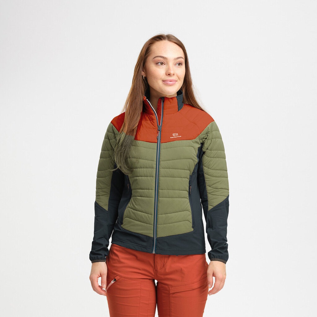 Elevenate - W Hybrid Jacket  - sea green