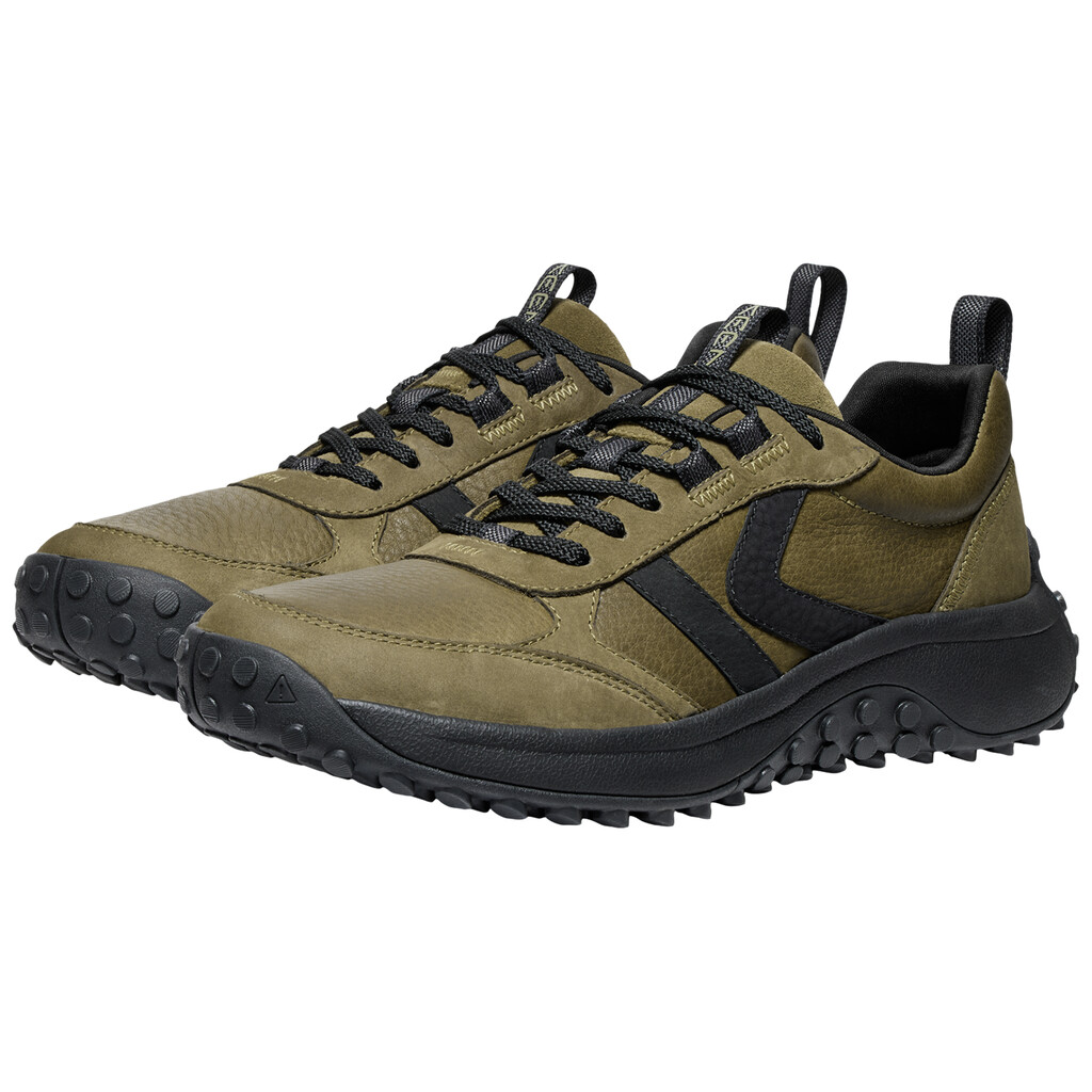 KEEN - M KS86 LEA - dark olive/black