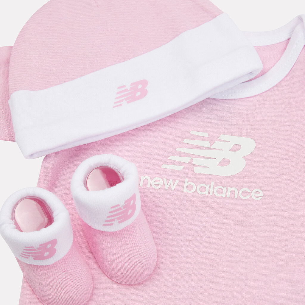 New Balance - B NB Stacked Infant Set - lilac sachet