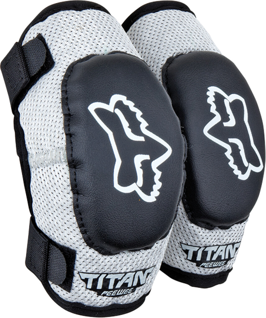 Fox Racing - Peewee Titan Elbow Guard  - black/silver