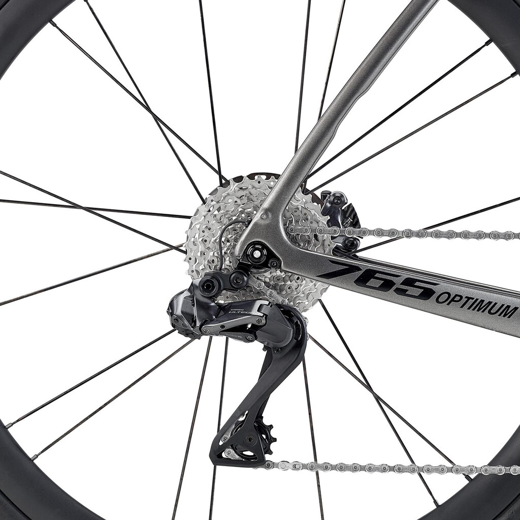 Look - Bike 765 Optimum 2 Disc Brakes ULTEGRA DI2 2X12 - charcoal metallic black satin