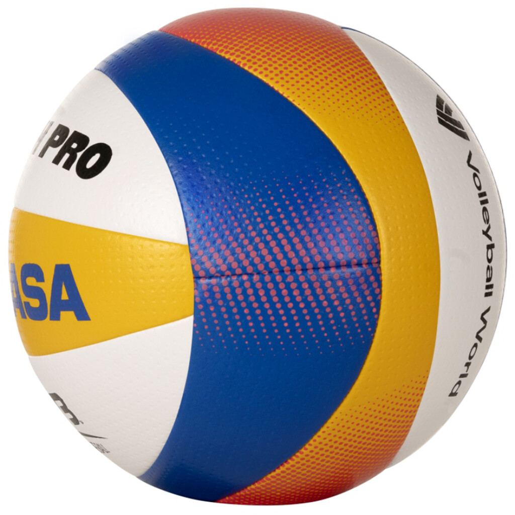 Mikasa - Beach Volleyball BV550C - yellow/royal/white