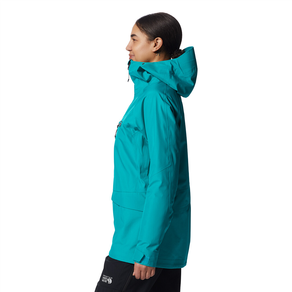 Mountain Hardwear - W Boundary Ridge Gore Tex Jacket - synth green 360