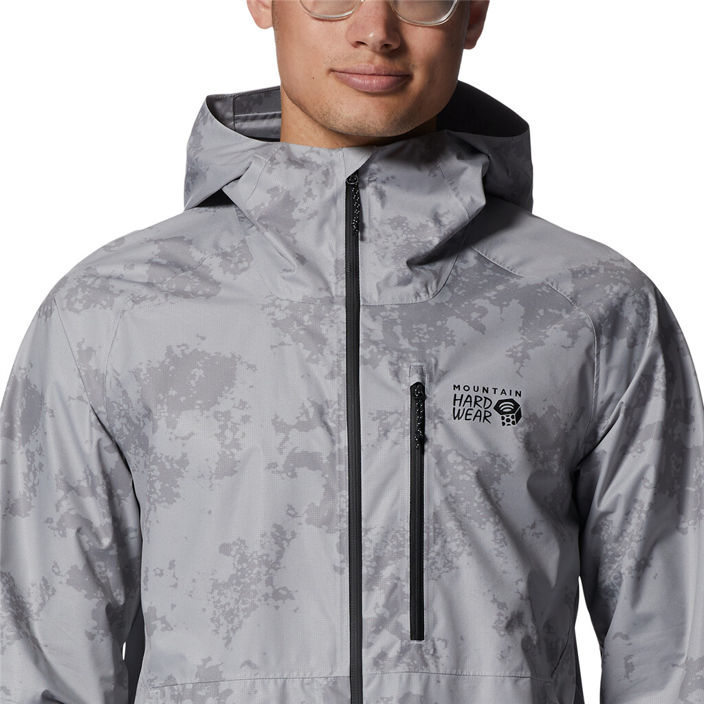 Mountain Hardwear - M Stretch Ozonic Jacket - glacial print 097