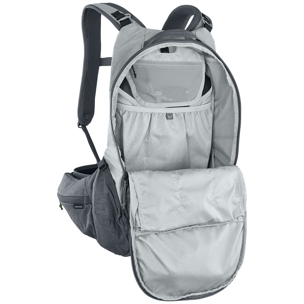 Evoc - Trail Pro 16L Backpack - stone/carbon grey