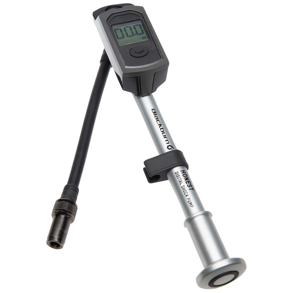 Blackburn - Honest Digital Shock Pump - silver