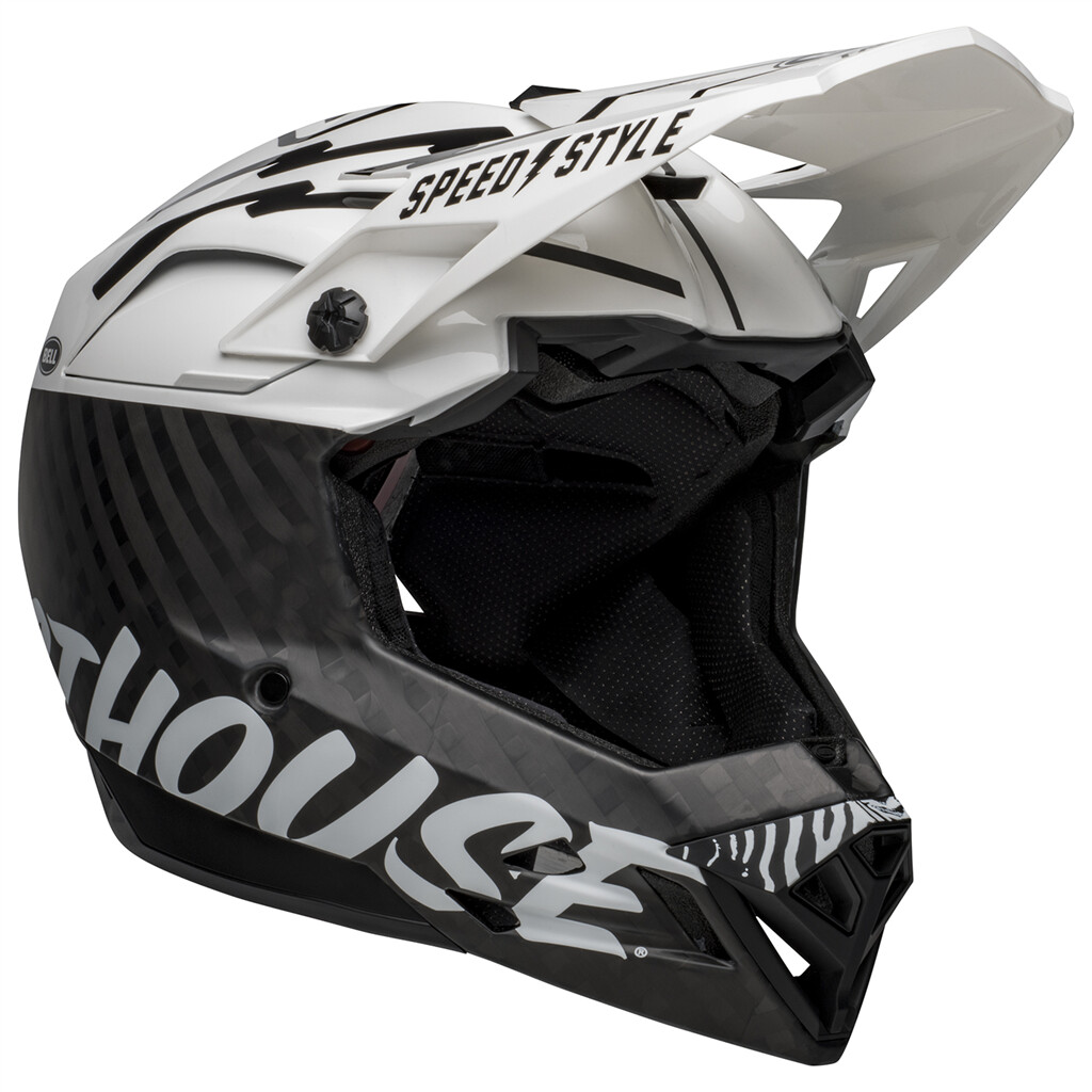 Bell - Full 10 Spherical MIPS Helmet - m/g white/black fasthouse