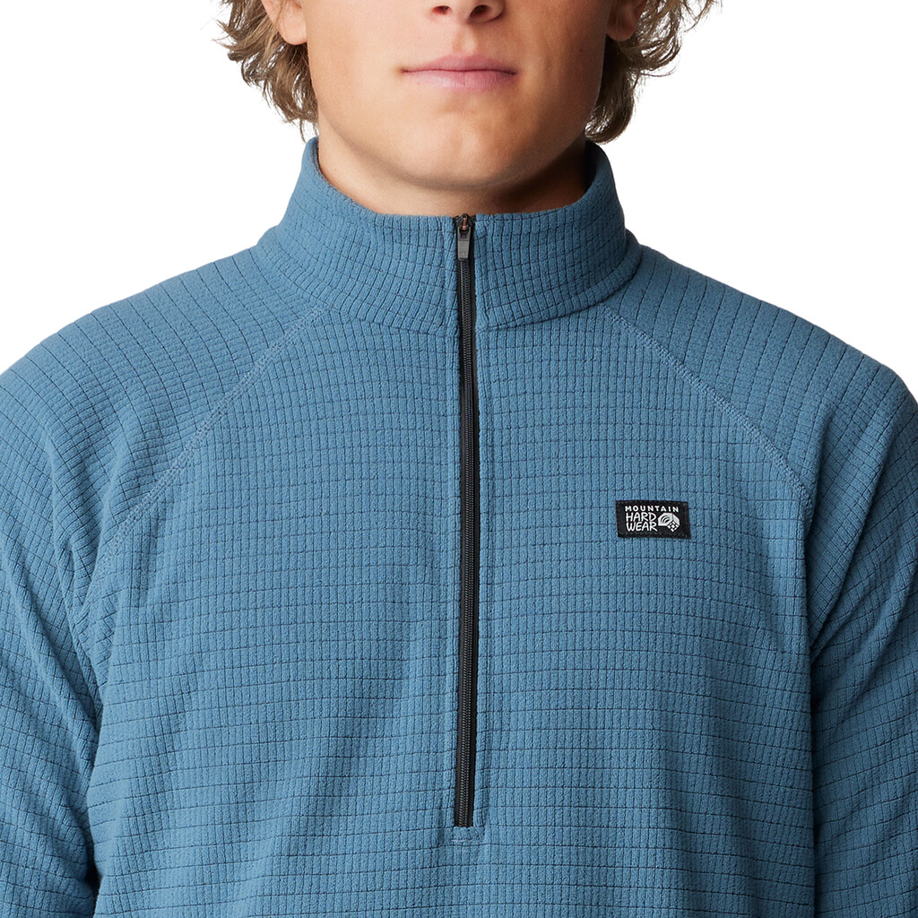 Mountain Hardwear - M Summit Grid™ Half Zip - asiatic blue 444