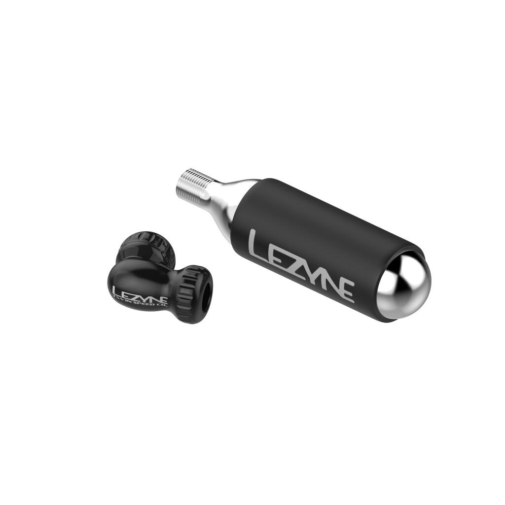 Lezyne - Twin Speed Drive CO2 With 16G Cartridge - black gloss