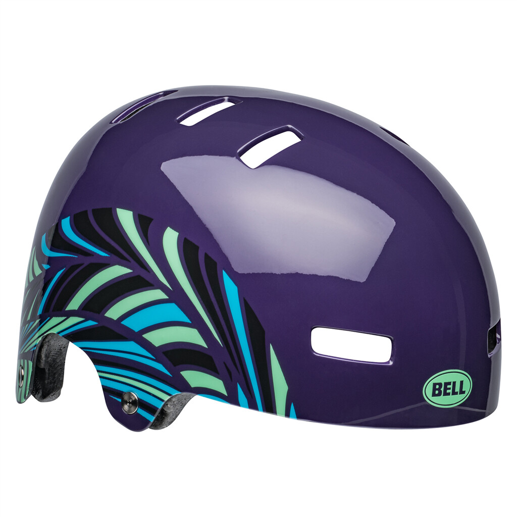 Bell - Local Helmet - gloss purple chapelle