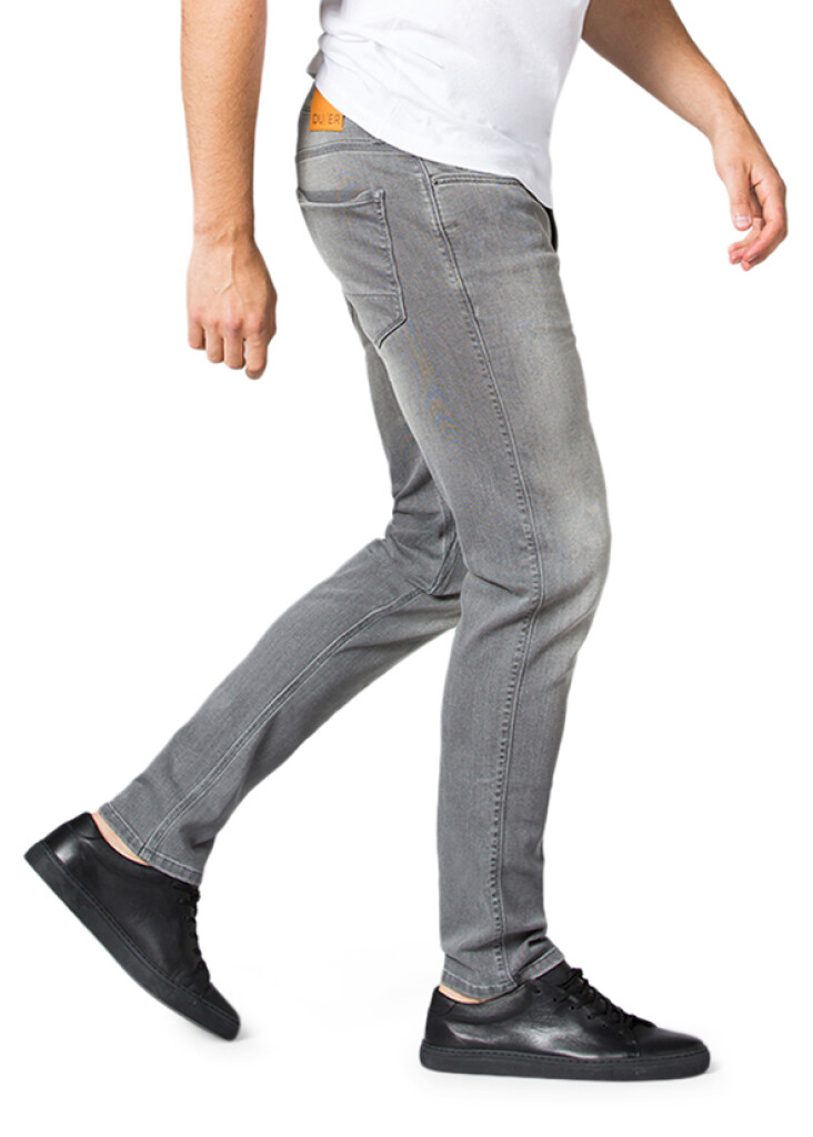 DU/ER - Performance Denim Slim - Pavement  - pavement