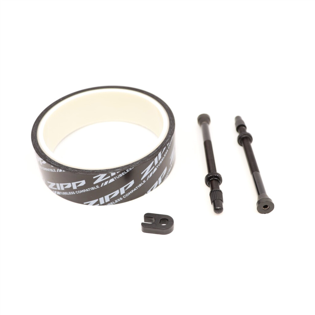 Zipp - Tubeless Kit, 26mm Tape, Valve 80 mm, 454/404 - N/A