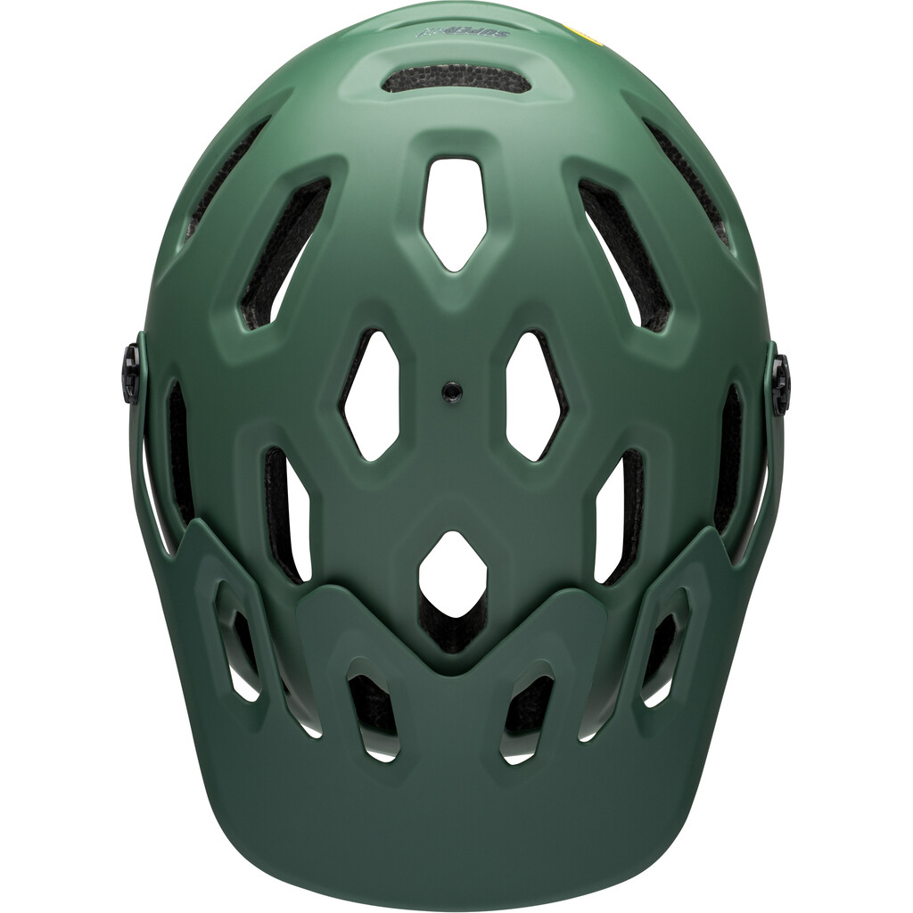 Bell - Super 3R MIPS Helmet - matte dark green/infrared