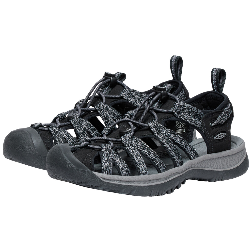 KEEN - W Whisper - black/steel grey