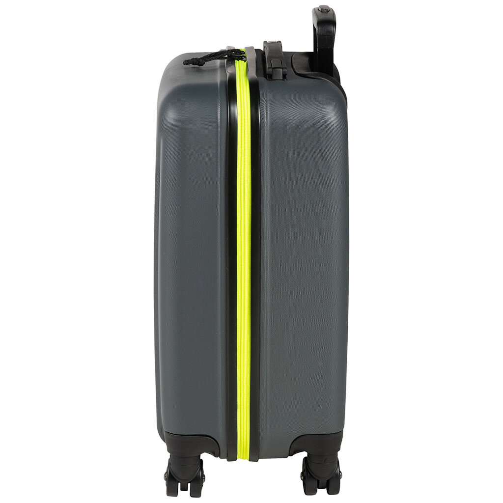 Arena - Hard Shell Cabin Trolley - dark smoke/neon yellow