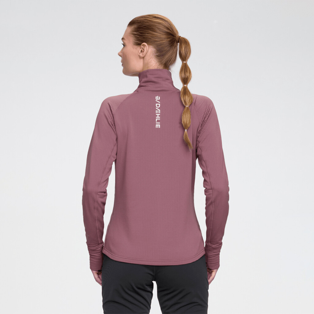 Daehlie - W Full Zip Davos - wild berry