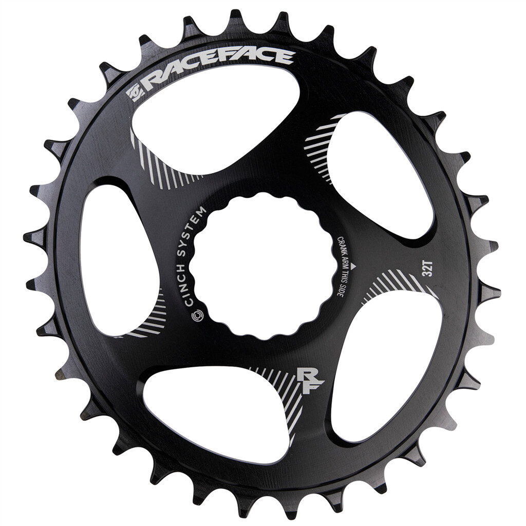 Race Face - RF DM Oval Chainring Sram1x10-12/SHI 11SPD52/56CL - black