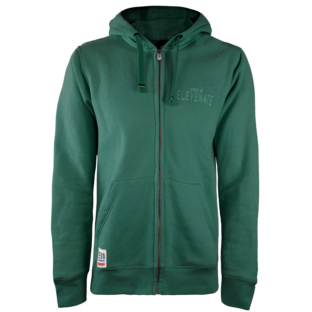 Elevenate - M Authentic Hood  - wildwood green