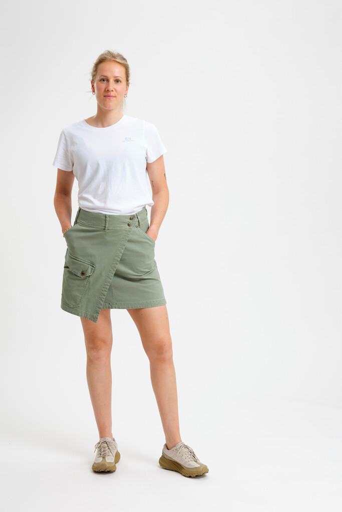 Elevenate - W Cargo Skirt  - Sea Green