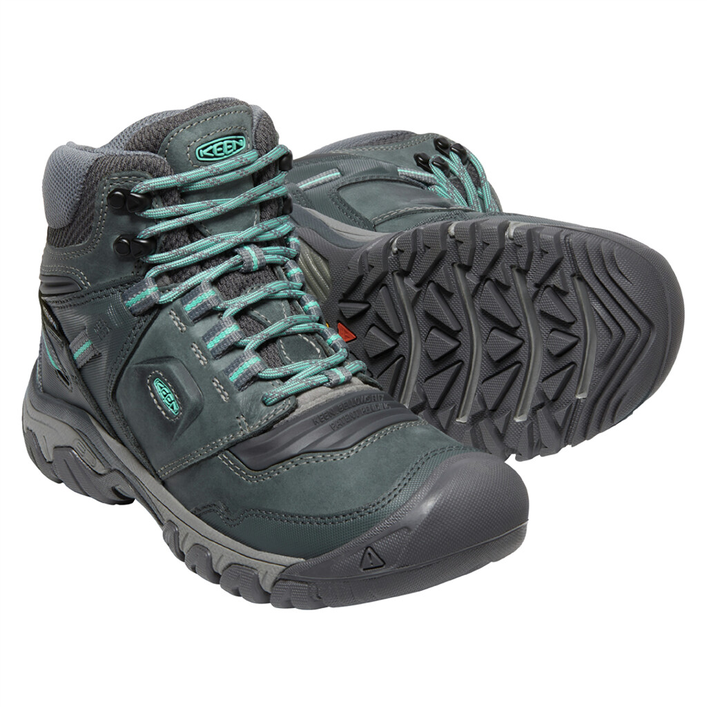 KEEN - W Ridge Flex Mid WP - steel grey/porcelain