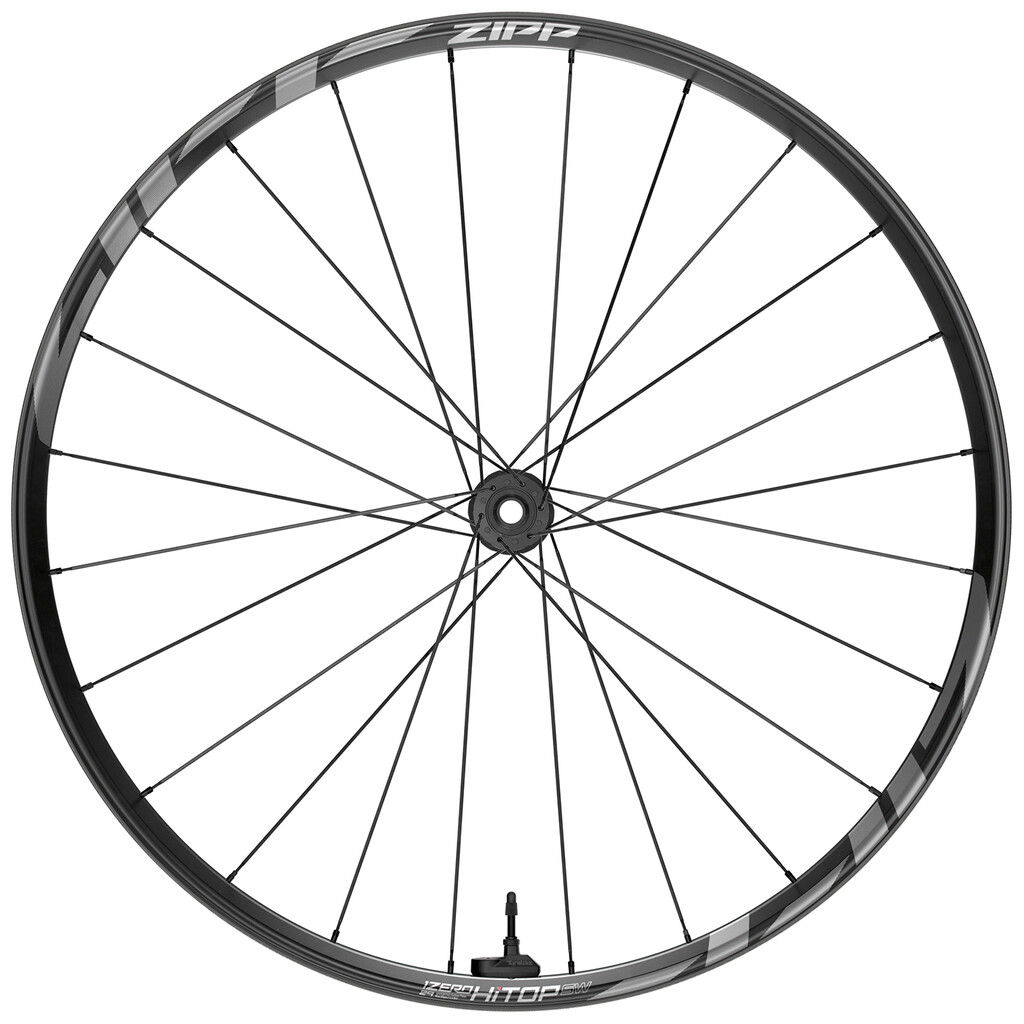 Zipp - 1ZERO HITOP SW TLR Disc CenterLock Front Wheel - black silver/silver